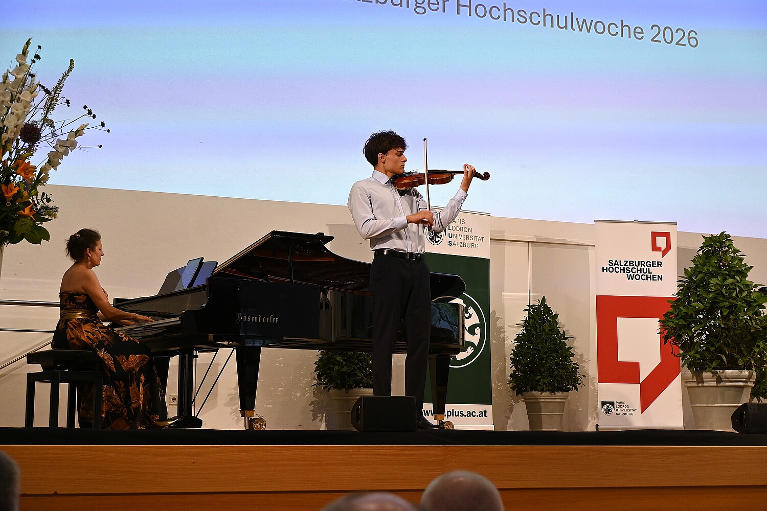 Ariane Haering und Darius Schmid