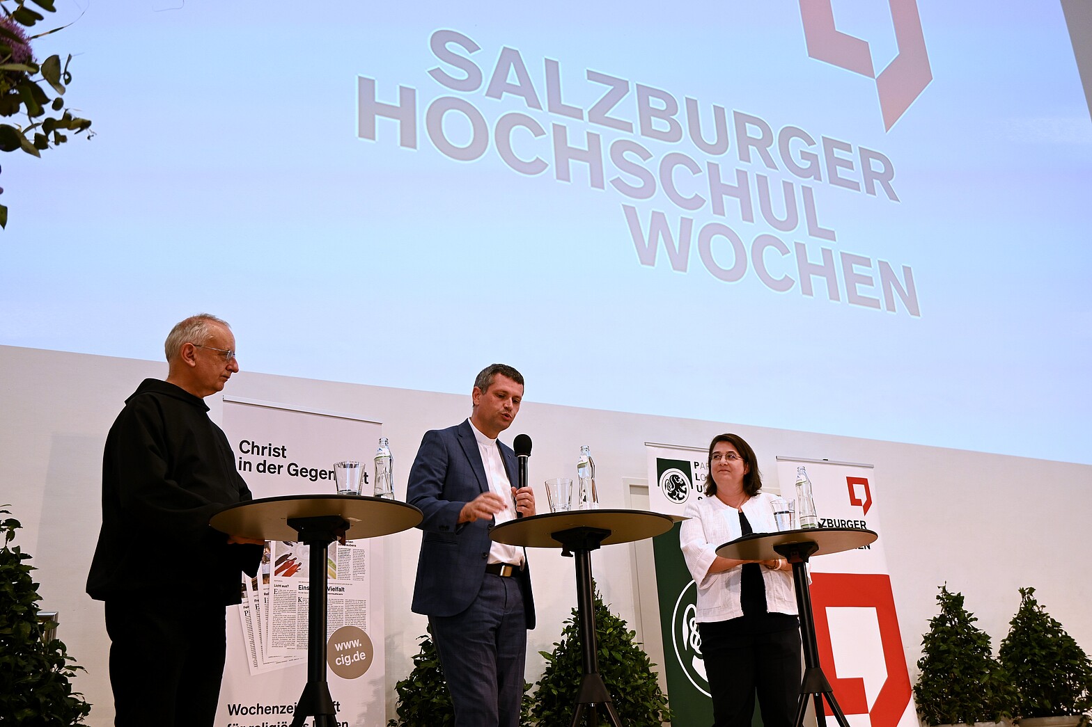Diskussion mit Martin Werlen, Harald Mattel und Gabriele Eder-Cakl