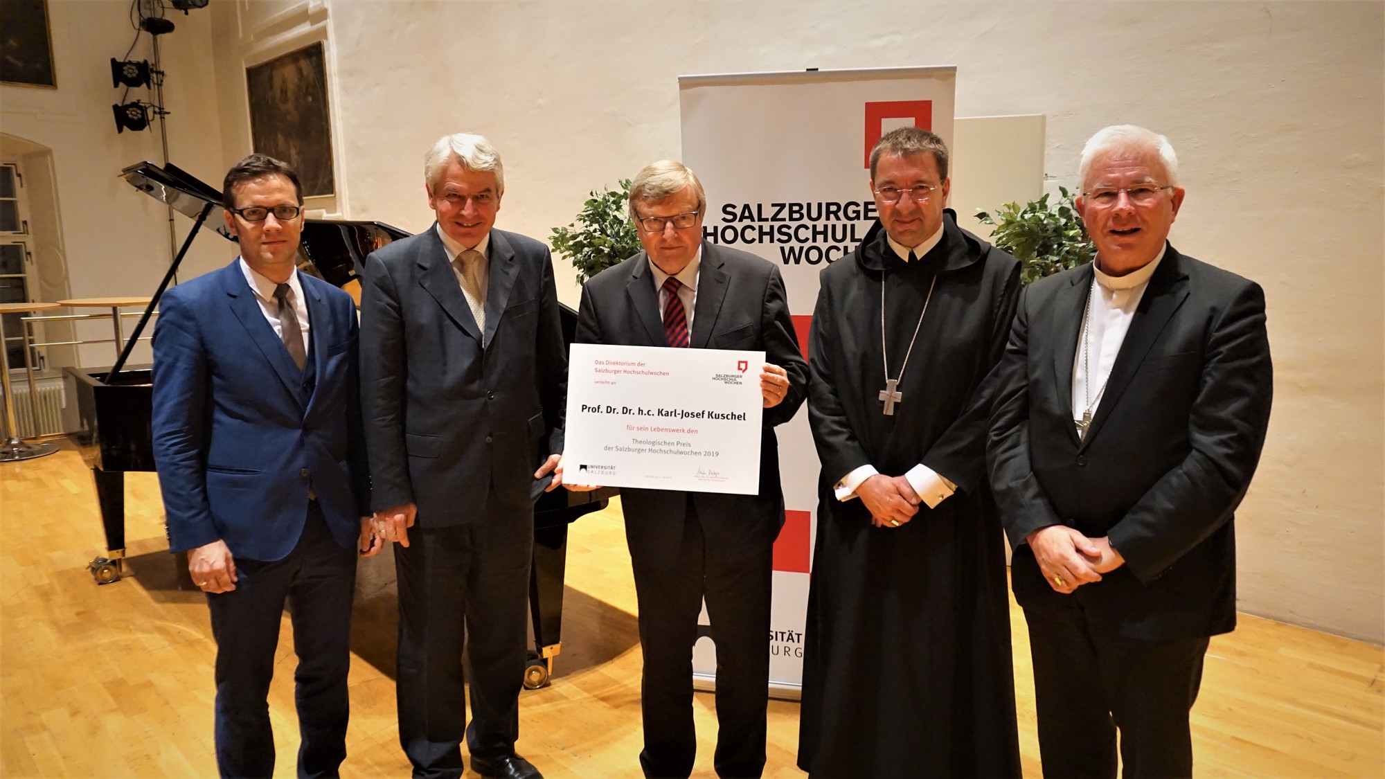 Verleihung des "Theologischen Preises" an Prof. Karl-Josef Kuschel / Kathpress / Henning Klingen Verleihung des "Theologischen Preises" an Prof. Karl-Josef Kuschel