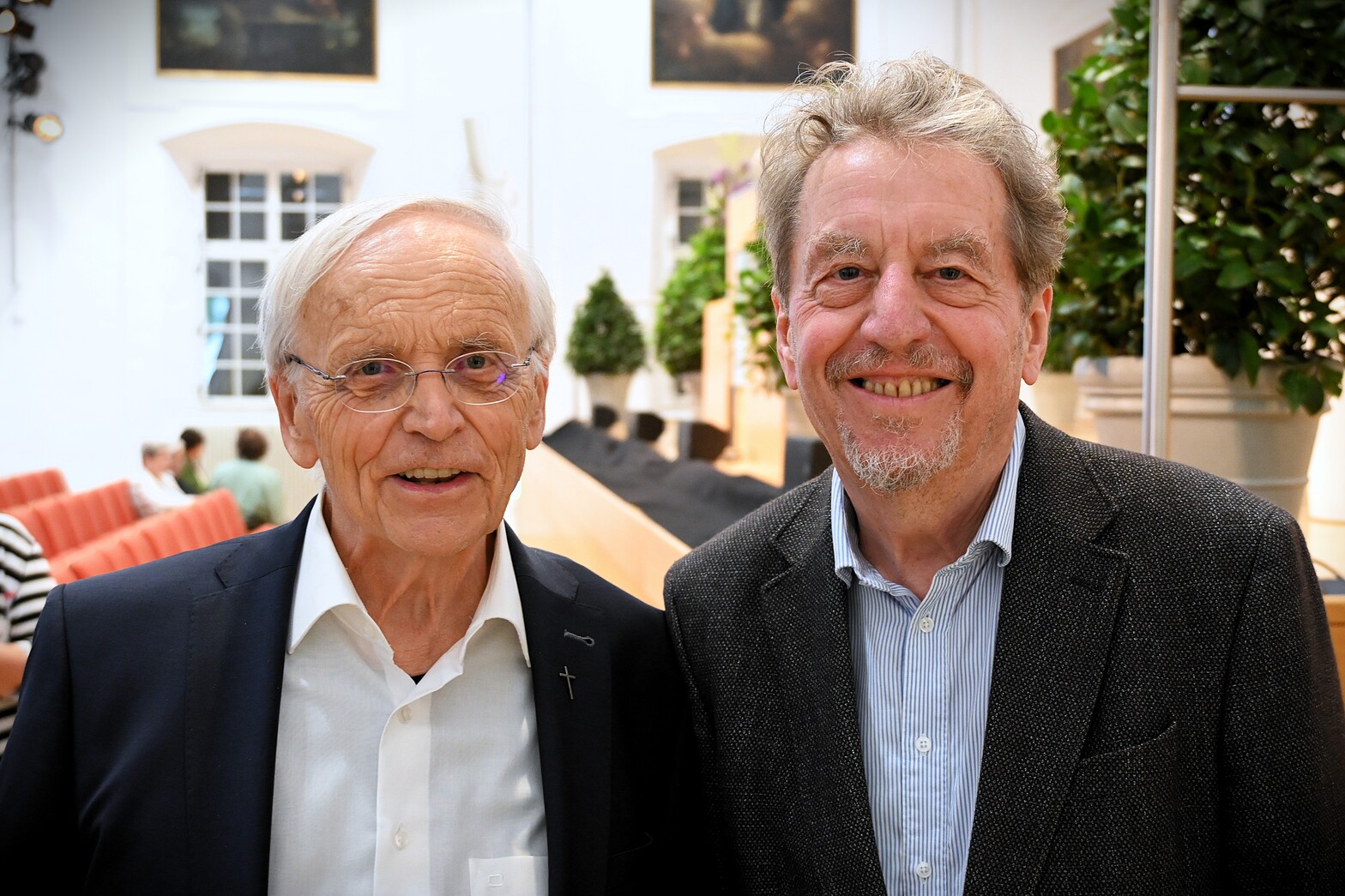 Die beiden Preisträger des "Theologischen Preises" am 6. August in Salzburg