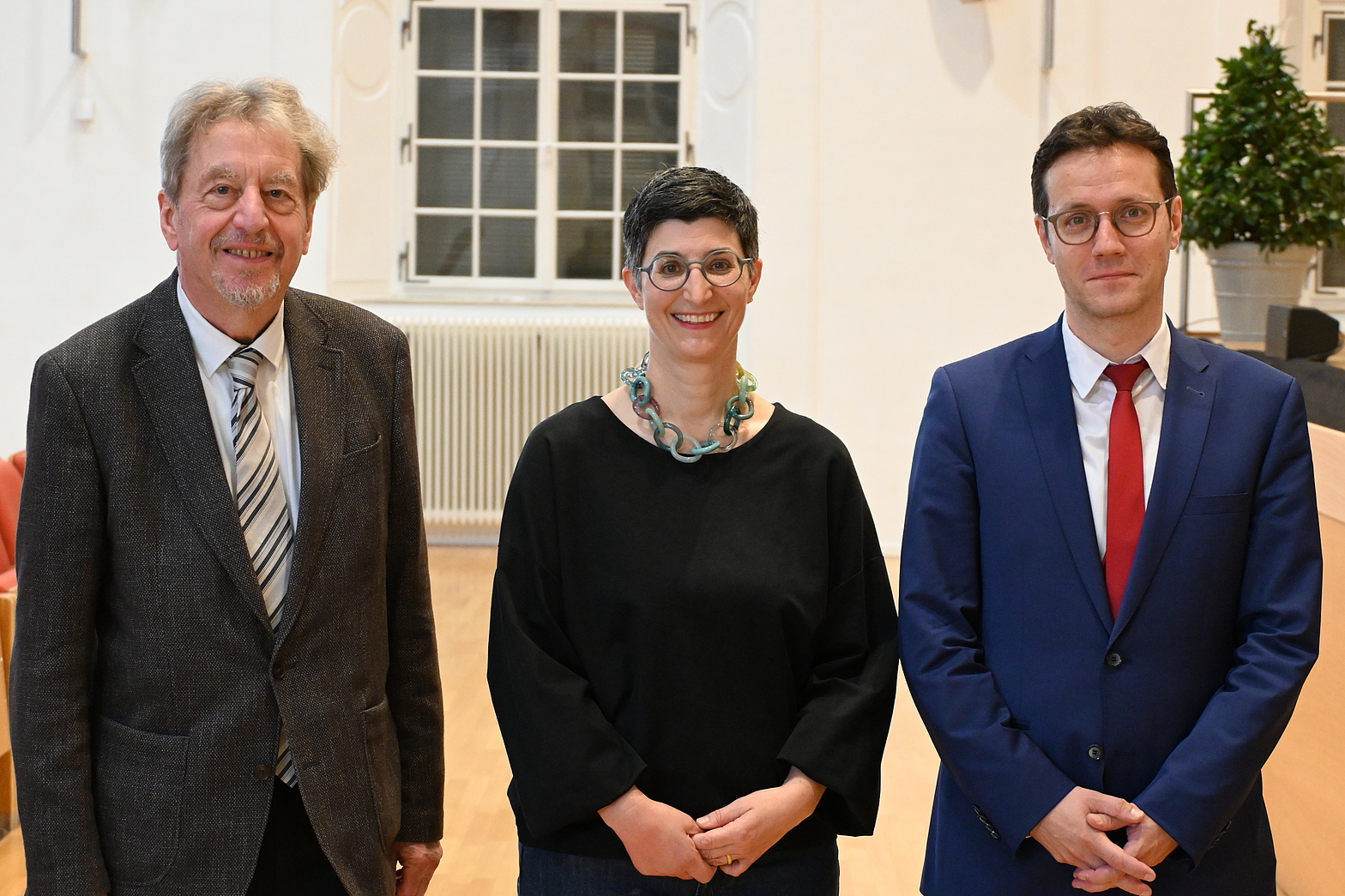 v.l.: Hans Joas, Ute Leimgruber, Martin Dürnberger