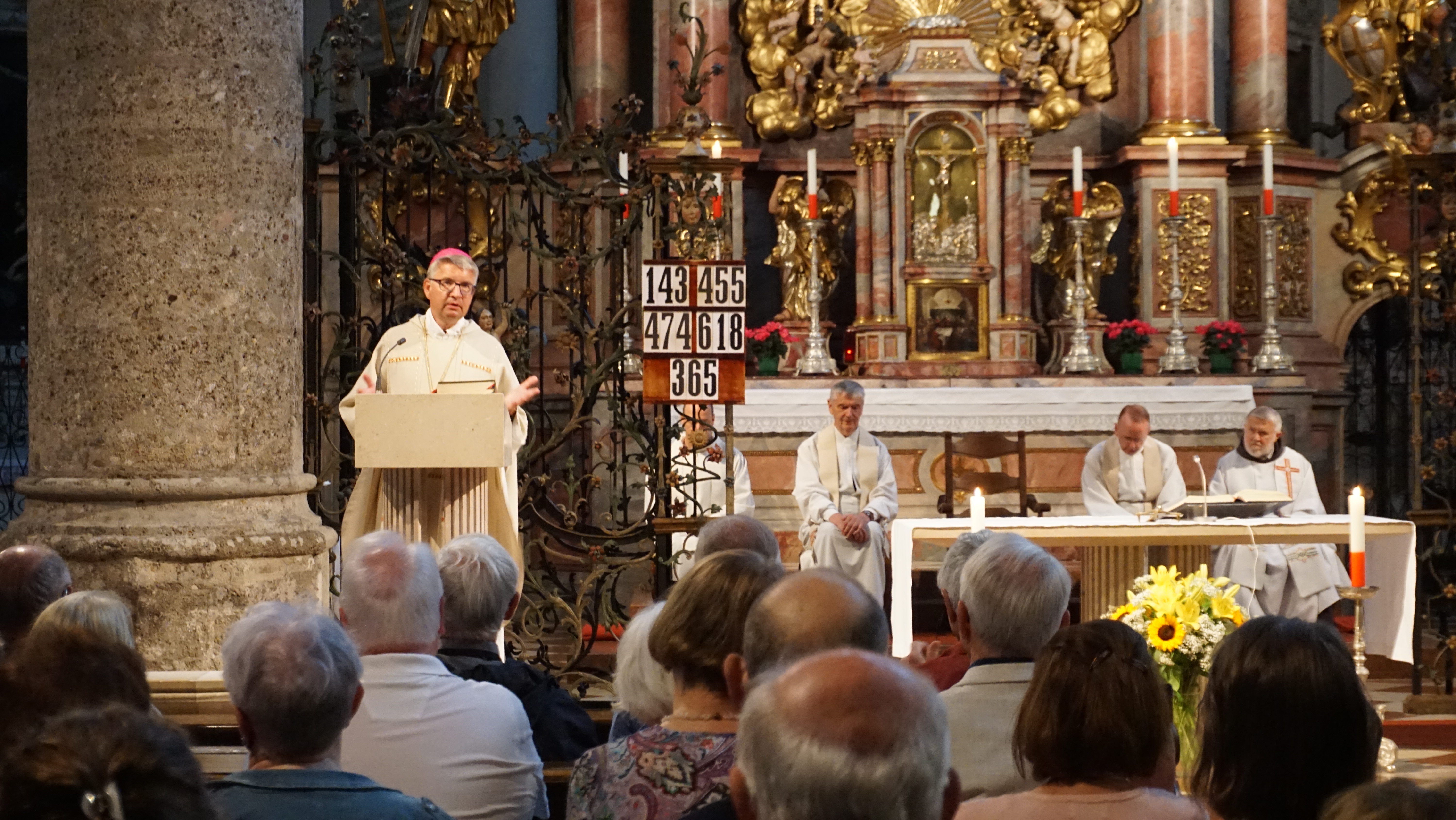 Eröffnungsgottesdienst am 29. Juli 2019 mit Bischof Peter Kohlgraf